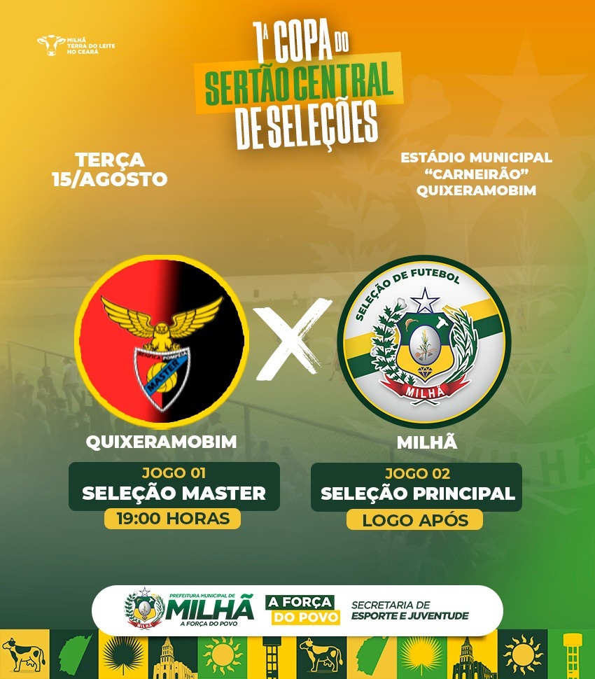 PRIMEIRA COPA DO SERTÃO CENTRAL DE SELEÇÕES MASTER